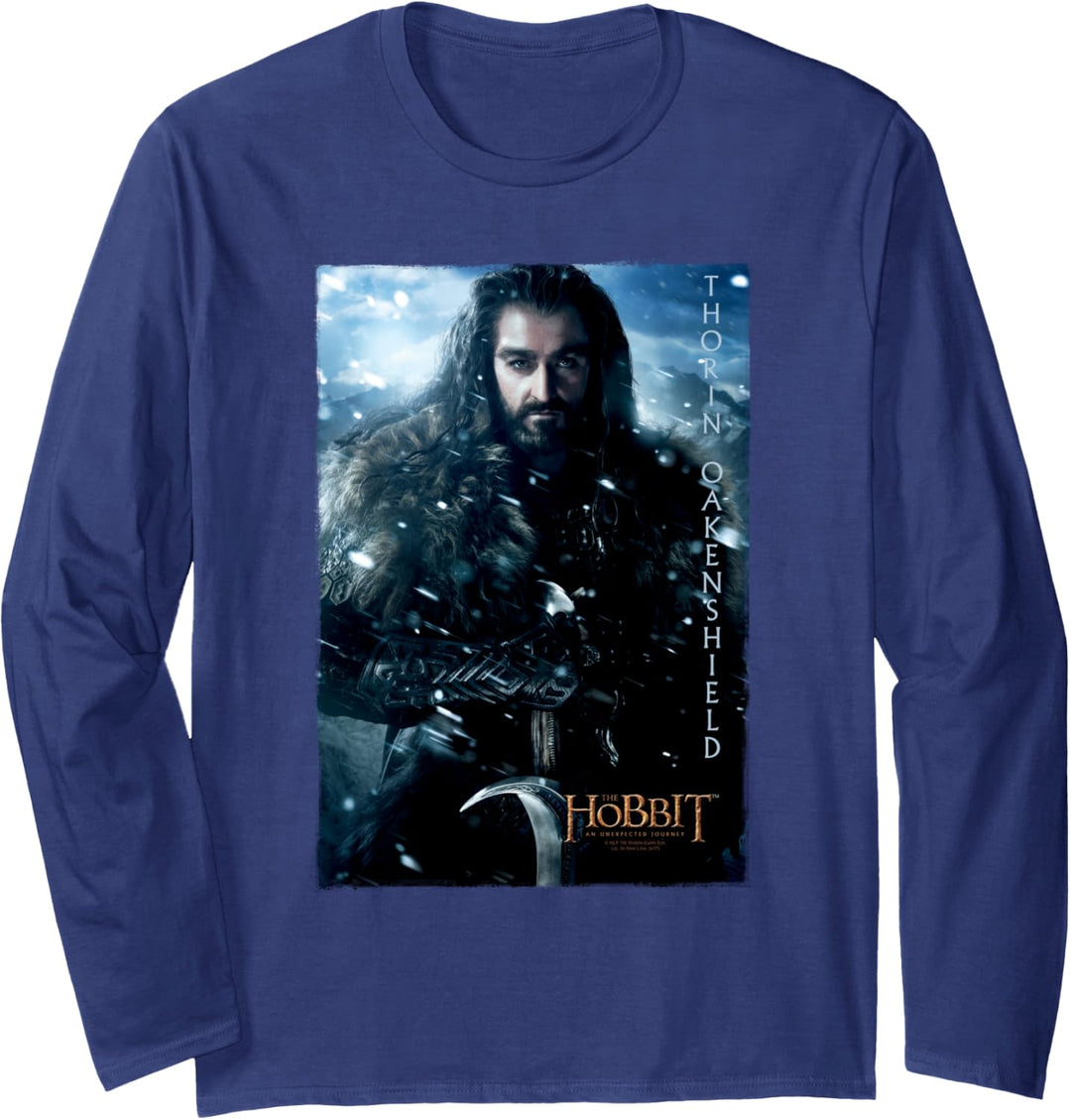 The Hobbit Thorin Poster Langarmshirt