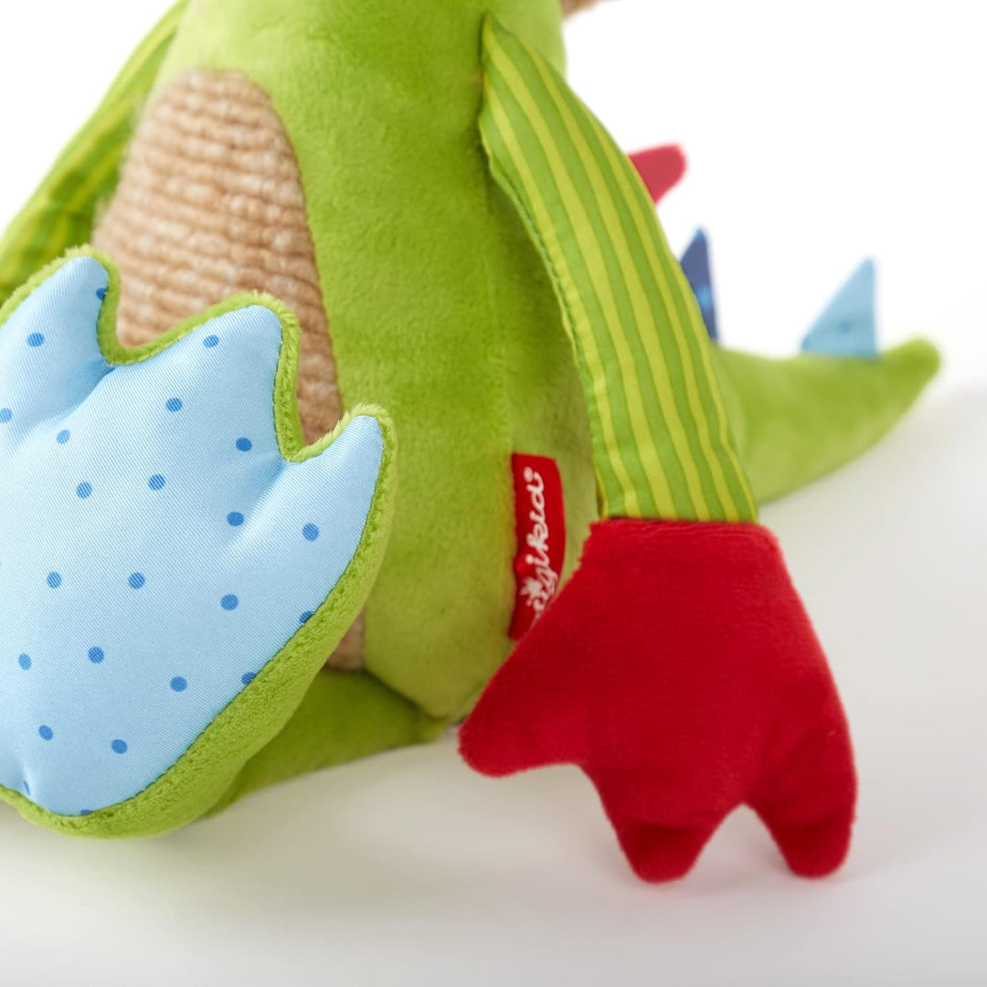 SIGIKID 42847 Stofftier Krokodil Patchwork Sweety Kuscheltier zum Spielen & Schmusen aus weichem Mat