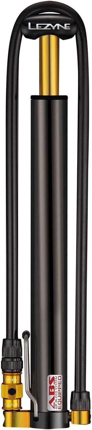 Lezyne Micro Floor Drive HP/HPG Bicycle Portable Floor Pump, Road, Gravel Bike, High Pressure, ABS F