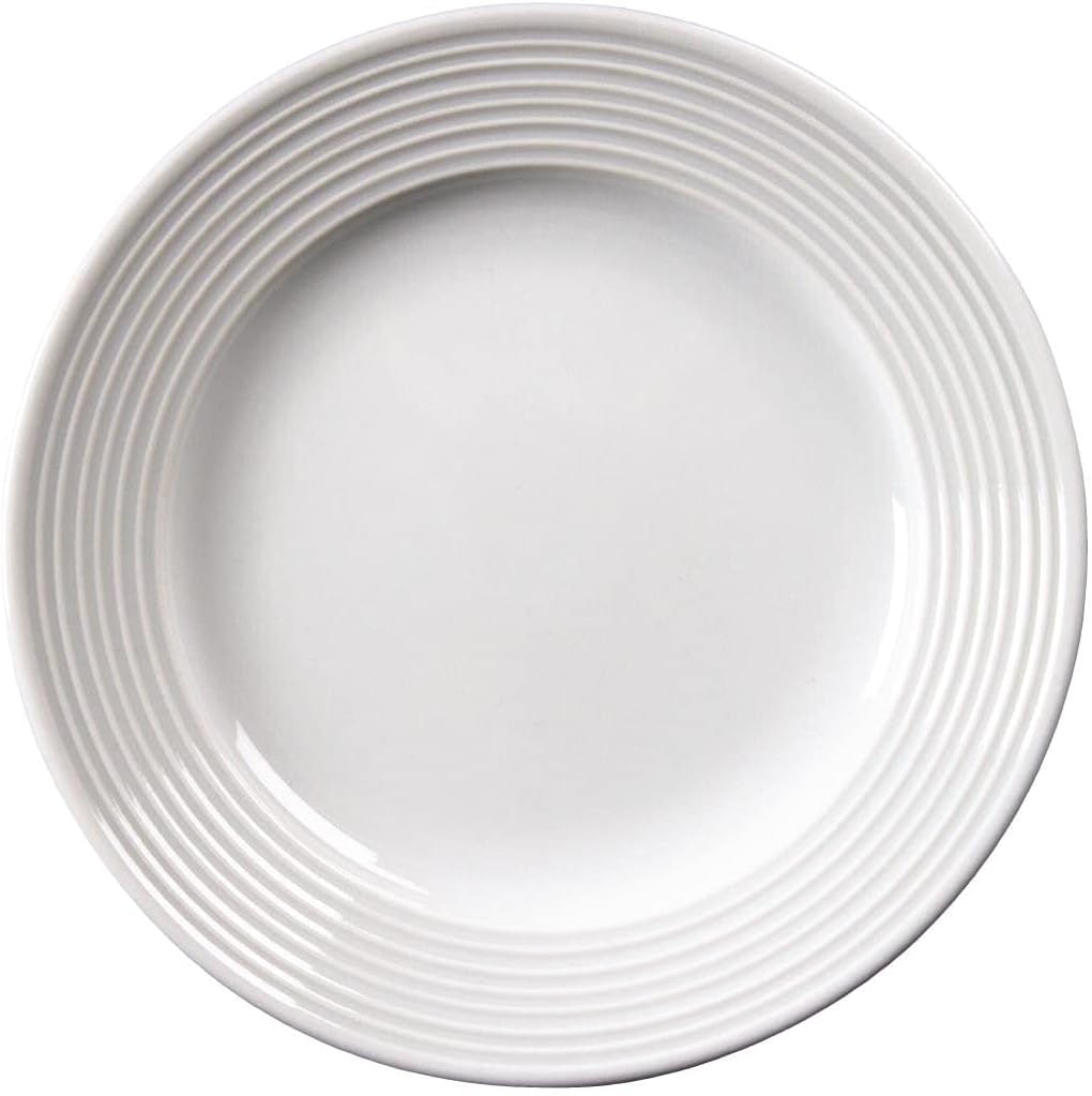 Olympia Linear Teller mit breitem Rand 15cm Pack of 12, Pack of 12