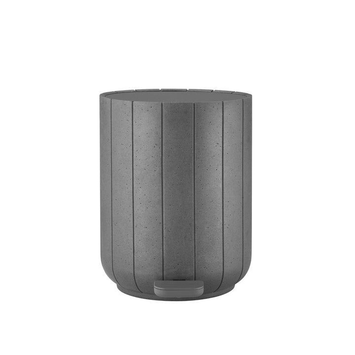 blomus Treteimer -KUA- 3 Liter | Mülleimer aus Polyresin 50% recycelt | Soft-Close | herausnehmbarer