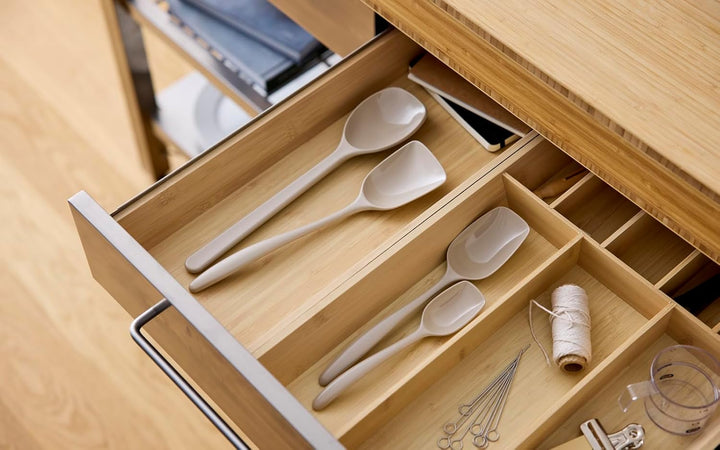 Rosti Classic Kochlöffel Set 4-Teilig, Hochwertiges Küchenhelfer Set mit 3 Kochlöffel & 1 Backlöffel