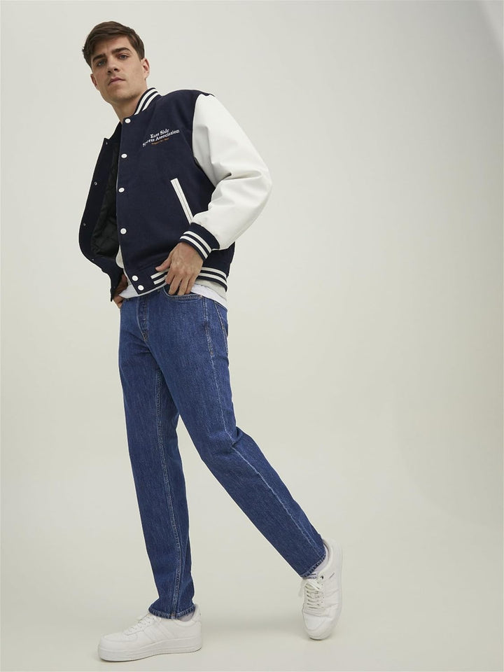 JACK & JONES Male Tapered fit Jeans JJIMIKE JJORIGINAL MF 486 NOOS Tapered fit Jeans 32W / 32L Blue