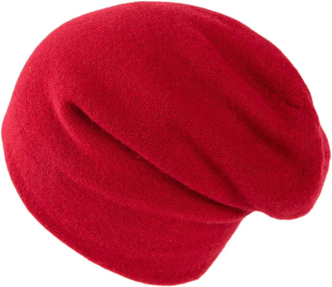 Villand 100% Kaschmir Mütze für Damen und Herren mit Geschenkbox, doppellagige Kaschmir Strickmütze,