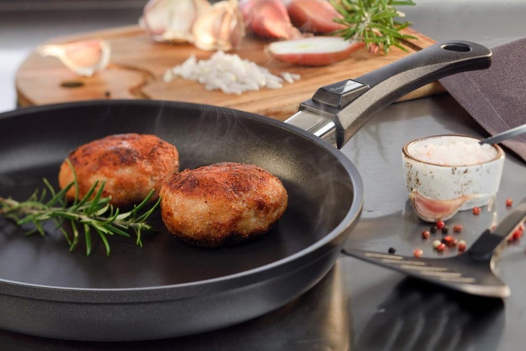 Berndes Vario Click Aluminium Bratpfanne 28 cm mit abnehmbarem Stiel – Induktion & allherdtauglich –