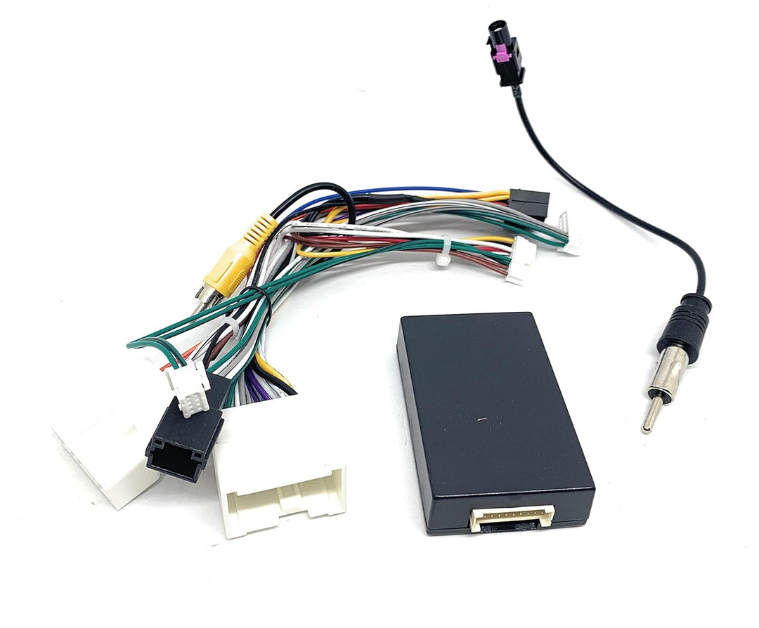 Sound-way - Adapter CAN-Bus-Schnittstelle zum Zurücksetzen der Lenkradsteuerung, Kabelbaum, ISO-Stec