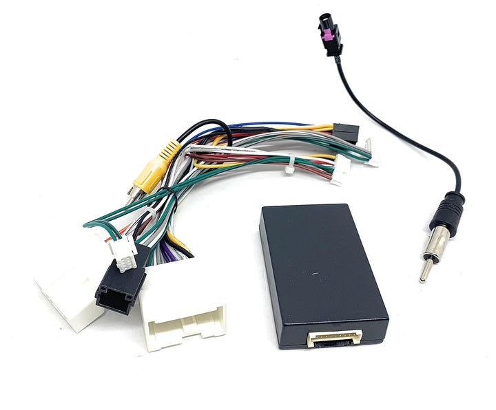 Sound-way - Adapter CAN-Bus-Schnittstelle zum Zurücksetzen der Lenkradsteuerung, Kabelbaum, ISO-Stec