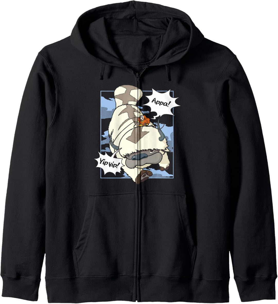 Avatar: The Last Airbender Appa Flight Yip Yip! Kapuzenjacke