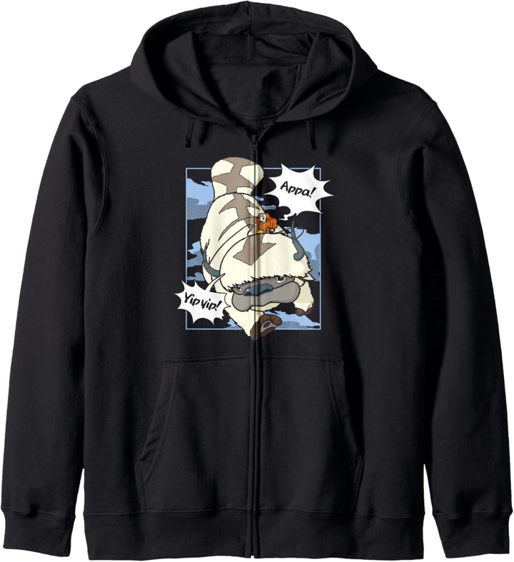 Avatar: The Last Airbender Appa Flight Yip Yip! Kapuzenjacke