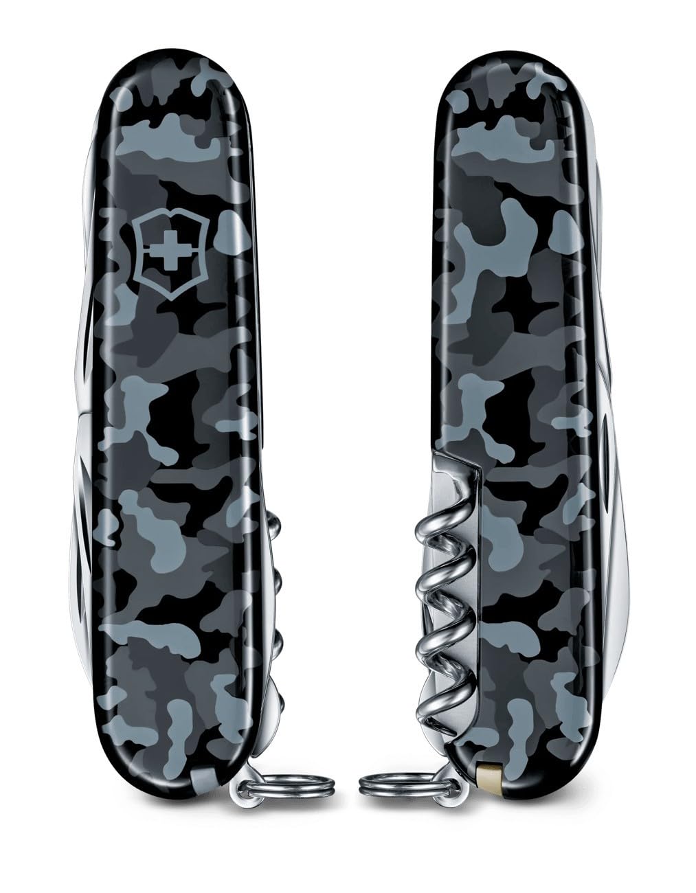 Victorinox Schweizer Taschenmesser Huntsman, Swiss Army Knife, Multitool, 15 Funktionen, Klinge, Kor