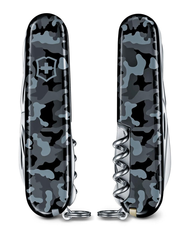Victorinox Schweizer Taschenmesser Huntsman, Swiss Army Knife, Multitool, 15 Funktionen, Klinge, Kor