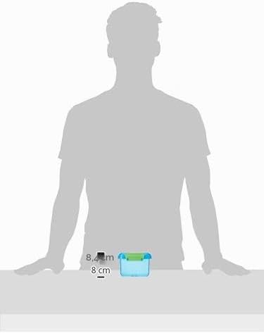 Sistema Lunchbox Frischhaltedose | 400 ml | kleine Snack-Boxen | BPA-freier Kunststoff | gemischte F