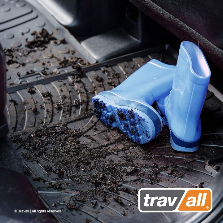 Travall Mats Gummifussmatten Kompatibel Mit Volkswagen Golf Fliessheck und SEAT Leon 5 Türer Fliessh