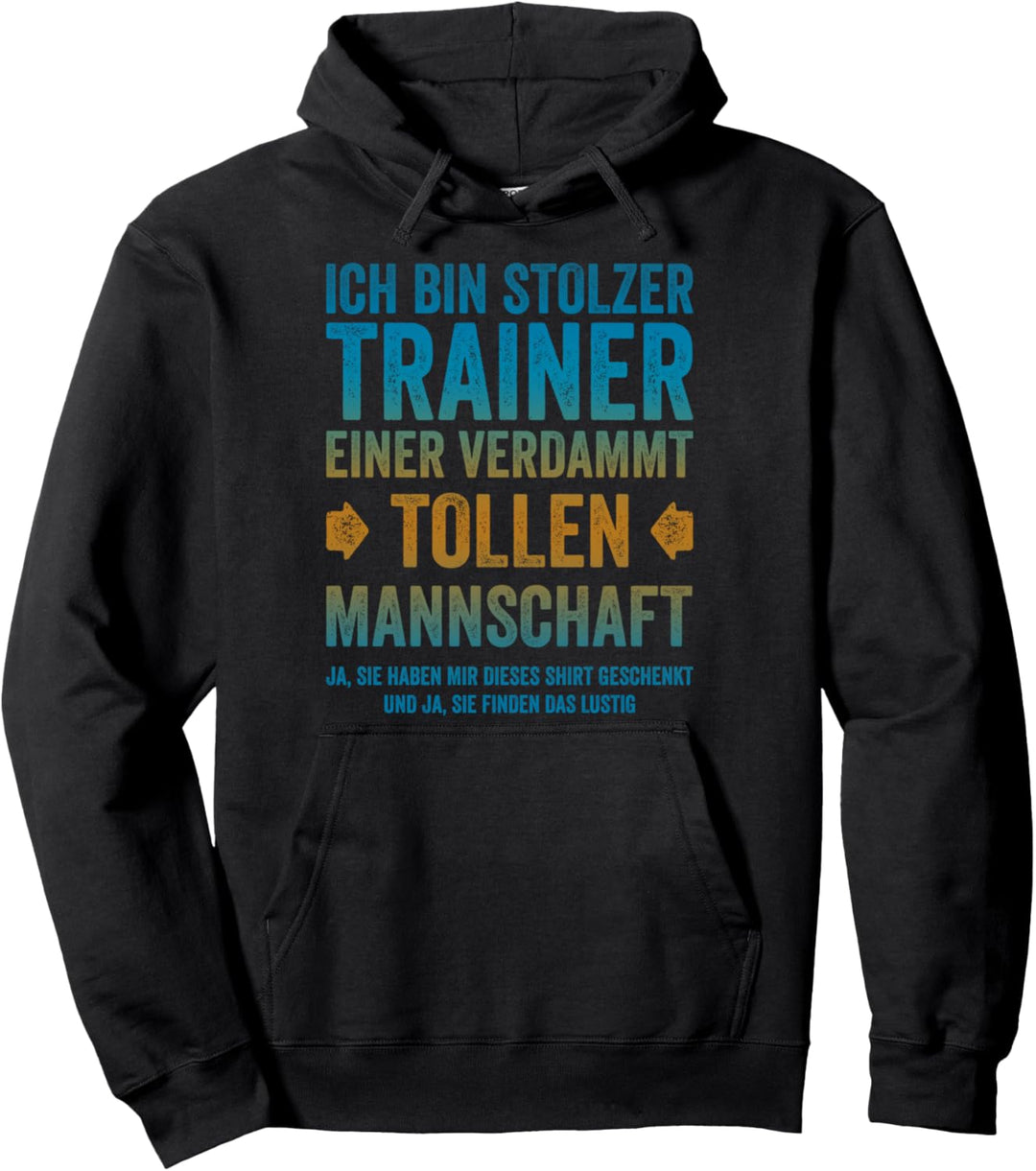 Lustiges Volleyball Coach Fussball Bester Trainer Geschenk Pullover Hoodie