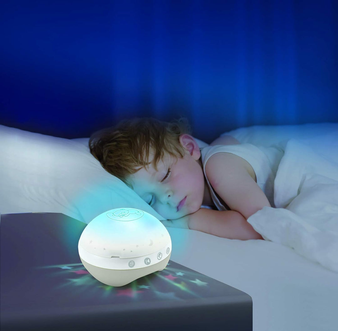 Infantino 3-in-1 Projektor Musik-Mobile, Umwandelbares Mobile, Lichtprojektor für Tisch & Kinderbett