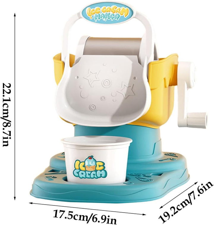 Ice Cream Maker Machine | Soft Serve Ice Cream Machine | Manual Ice Cream Machine | Kid's Fruit Smoo