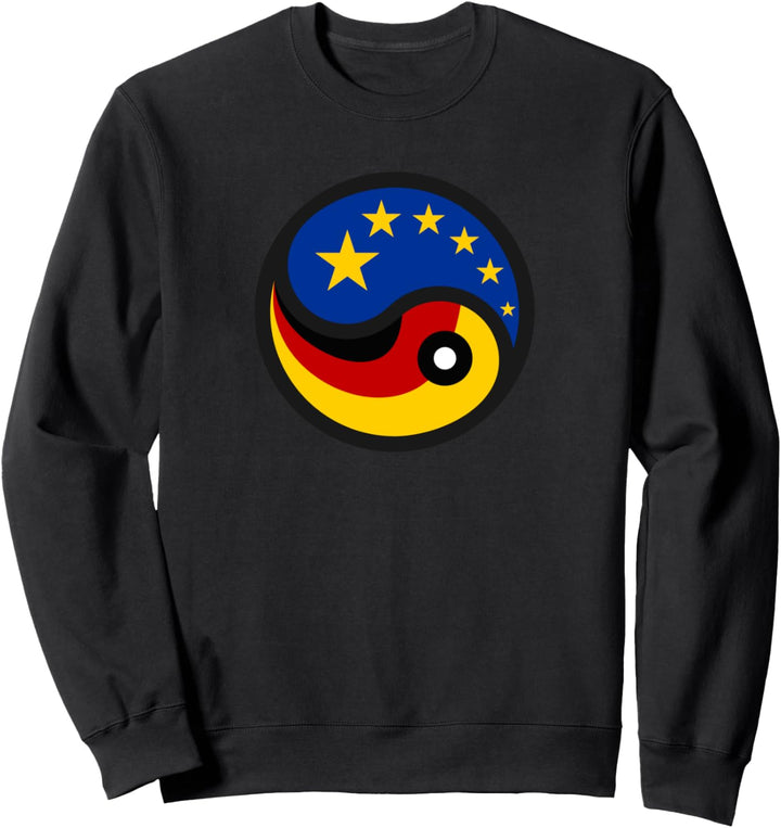 Deutschland & Europa EU - das passt zusammen wie Yin & Yang Sweatshirt