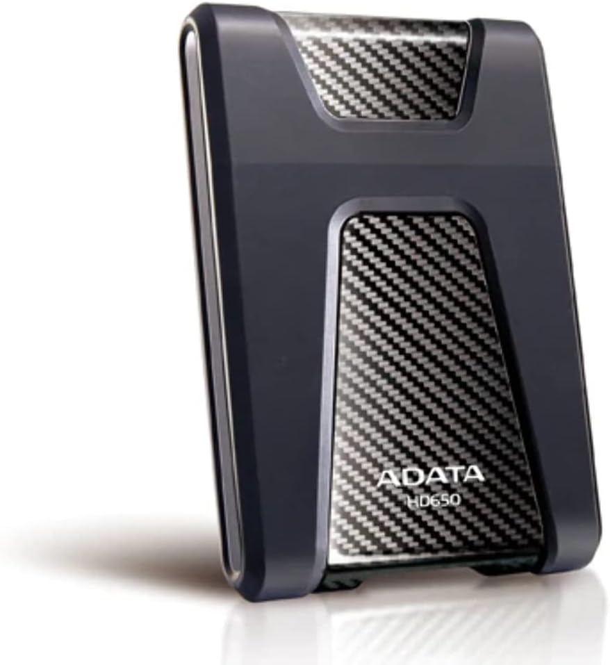 ADATA DashDrive Durable HD650 external hard drive 1000 GB Black 1 TB schwarz, 1 TB schwarz