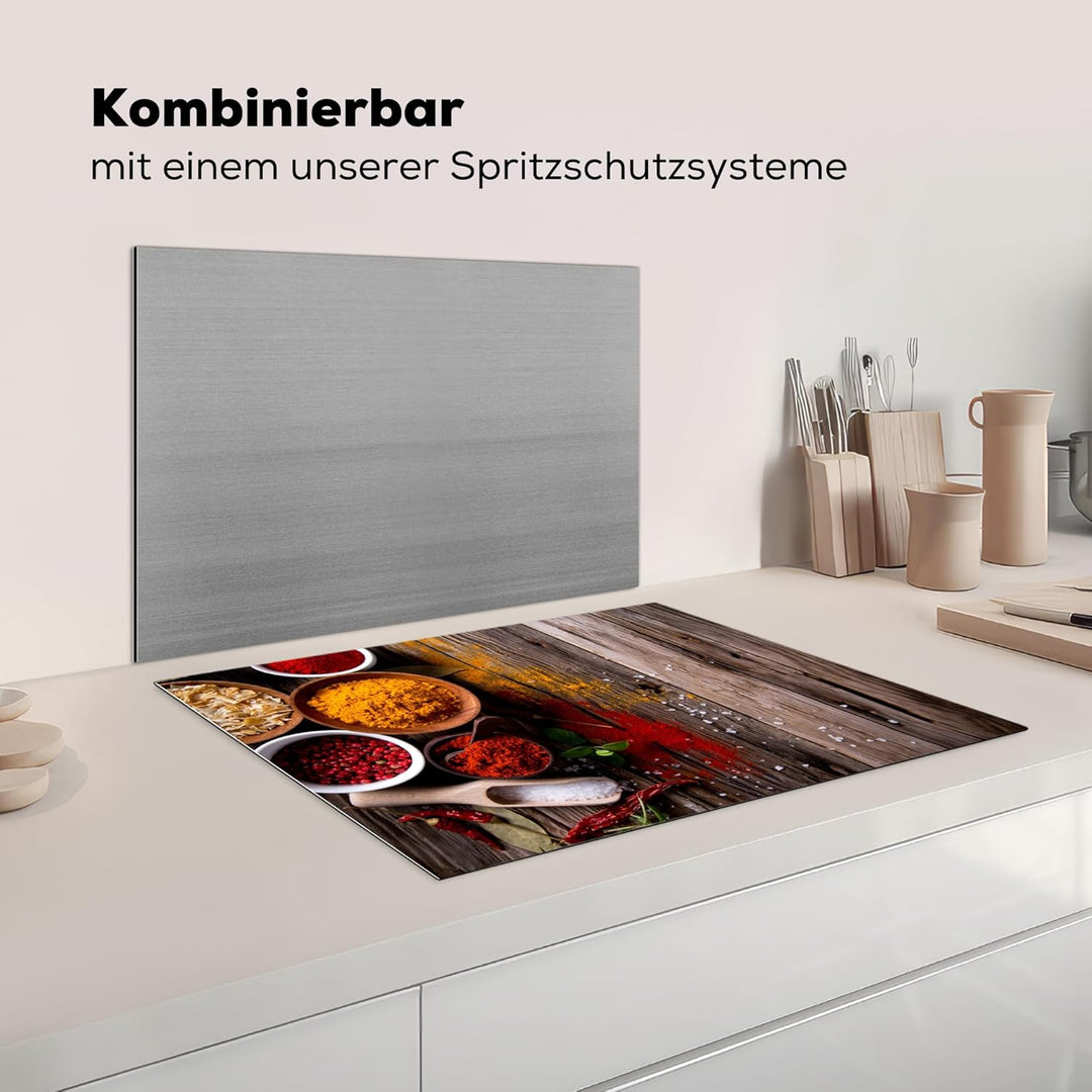 KitchenYeah© Herdabdeckplatte Einteilig Induktionsmatte Küche Abdeckung Ceranfeld Herd Abdeckplatte