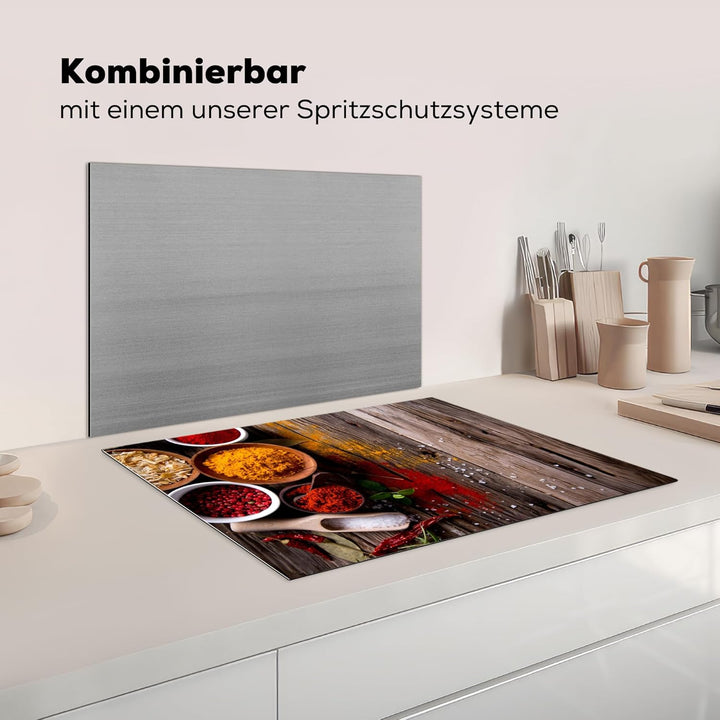 KitchenYeah© Herdabdeckplatte Einteilig Induktionsmatte Küche Abdeckung Ceranfeld Herd Abdeckplatte