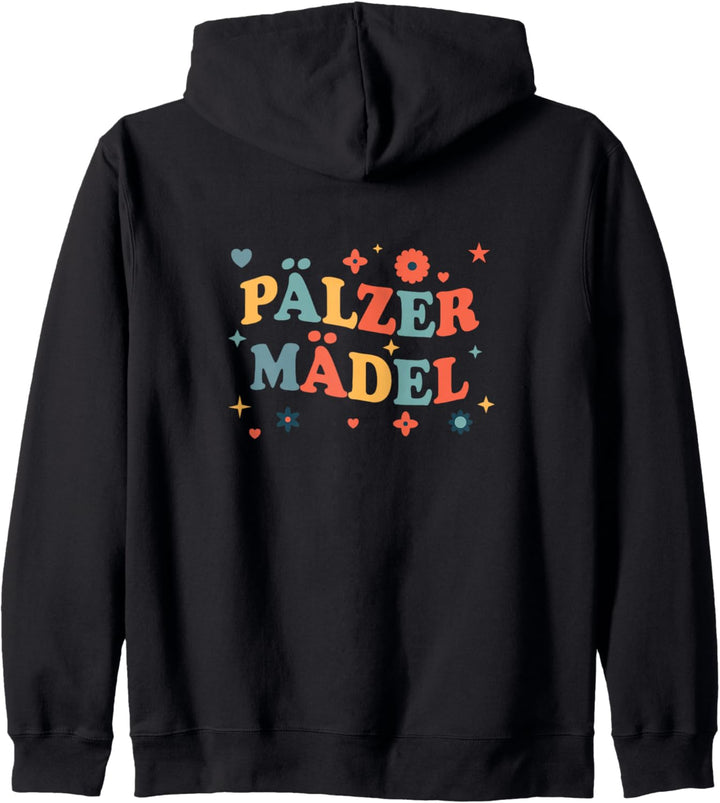 Original Pälzer Mädel für Pfälzer Mädle Kapuzenjacke