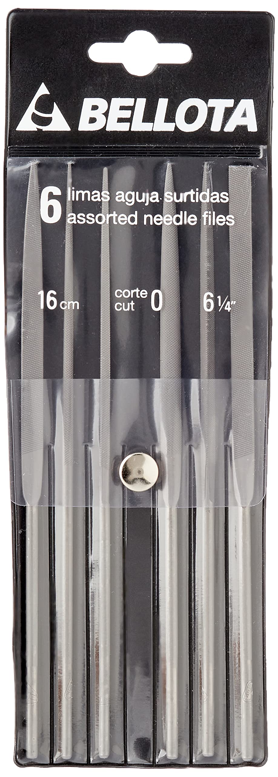 Bellota 4078-16 Packung mit 6 Nadelfeilen, in Etui