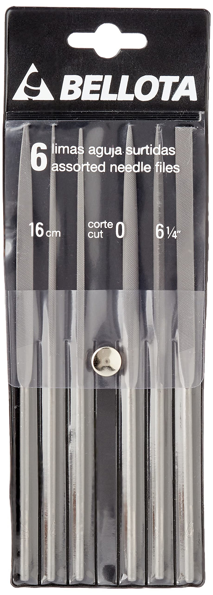 Bellota 4078-16 Packung mit 6 Nadelfeilen, in Etui