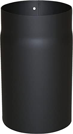 Ofenrohr Rauchrohr Kaminrohr Ø 150 mm Längenelemente - Bögen 45° und 90 ° (Doppelwandfutter Ø 150 mm