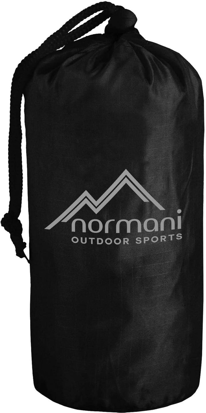 normani Rucksackcover Regenhülle Regenschutz in verschiedenen Grössen Dunkelschwarz XXL, Dunkelschwa