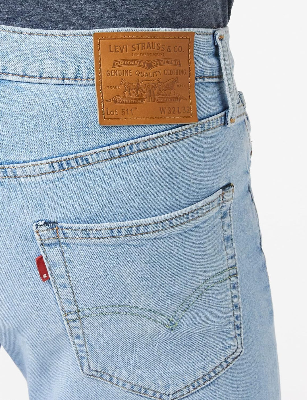 Levi's Herren 501 Original Fit Jeans 36W / 32L Corfu Lucky Day Adv, 36W / 32L Corfu Lucky Day Adv