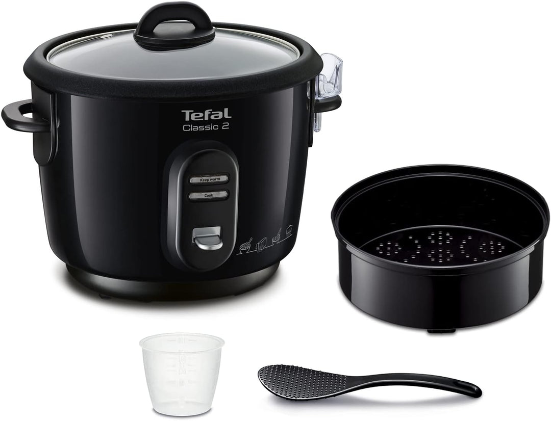 Tefal RK102811 Reiskocher Classic, schwarz-metallic 3