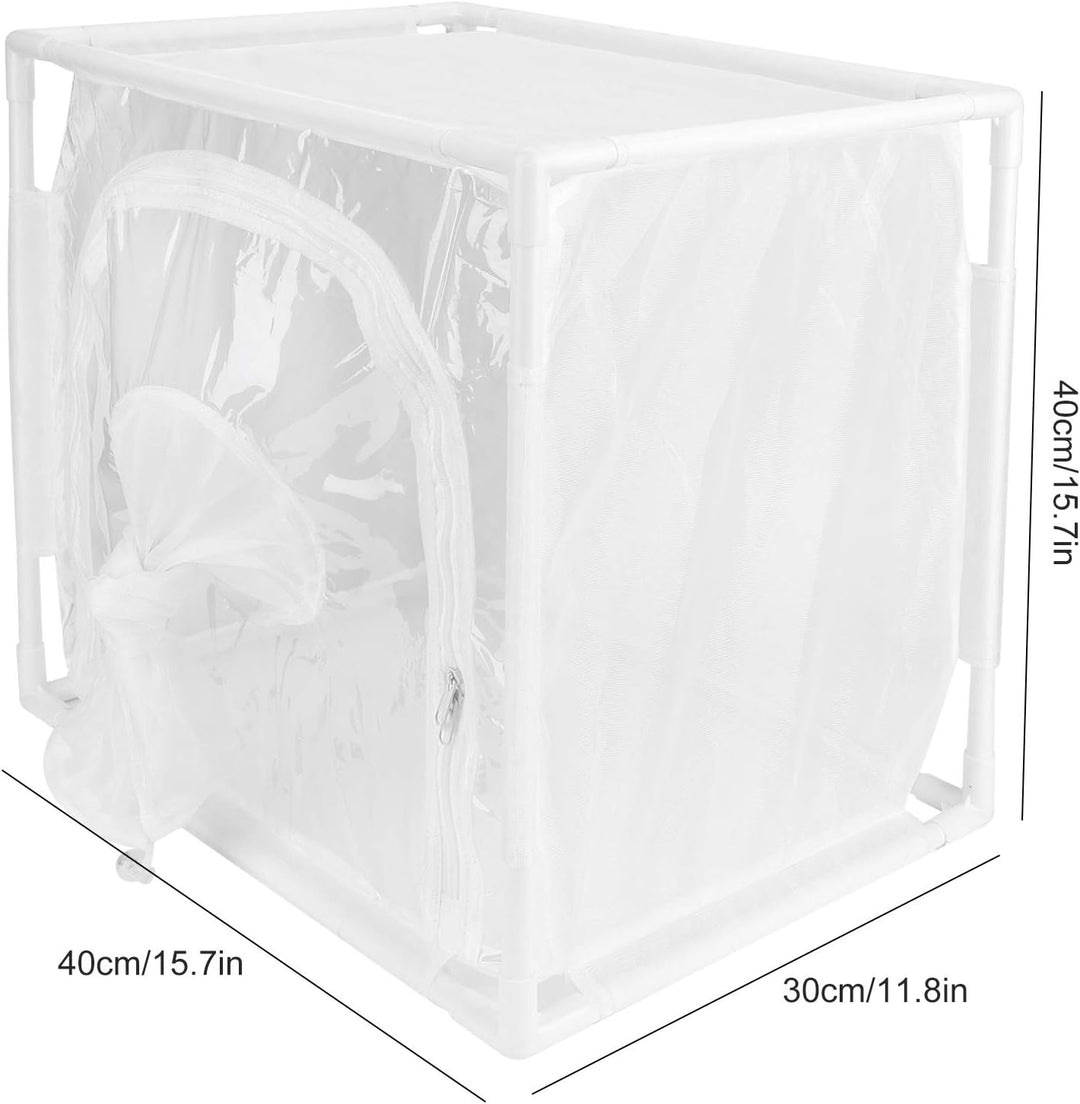 Insekten-Netzkäfig Gewächshaus Wiederverwendbare zusammenklappbare Mini-Pflanzenschmetterlinge Brutk