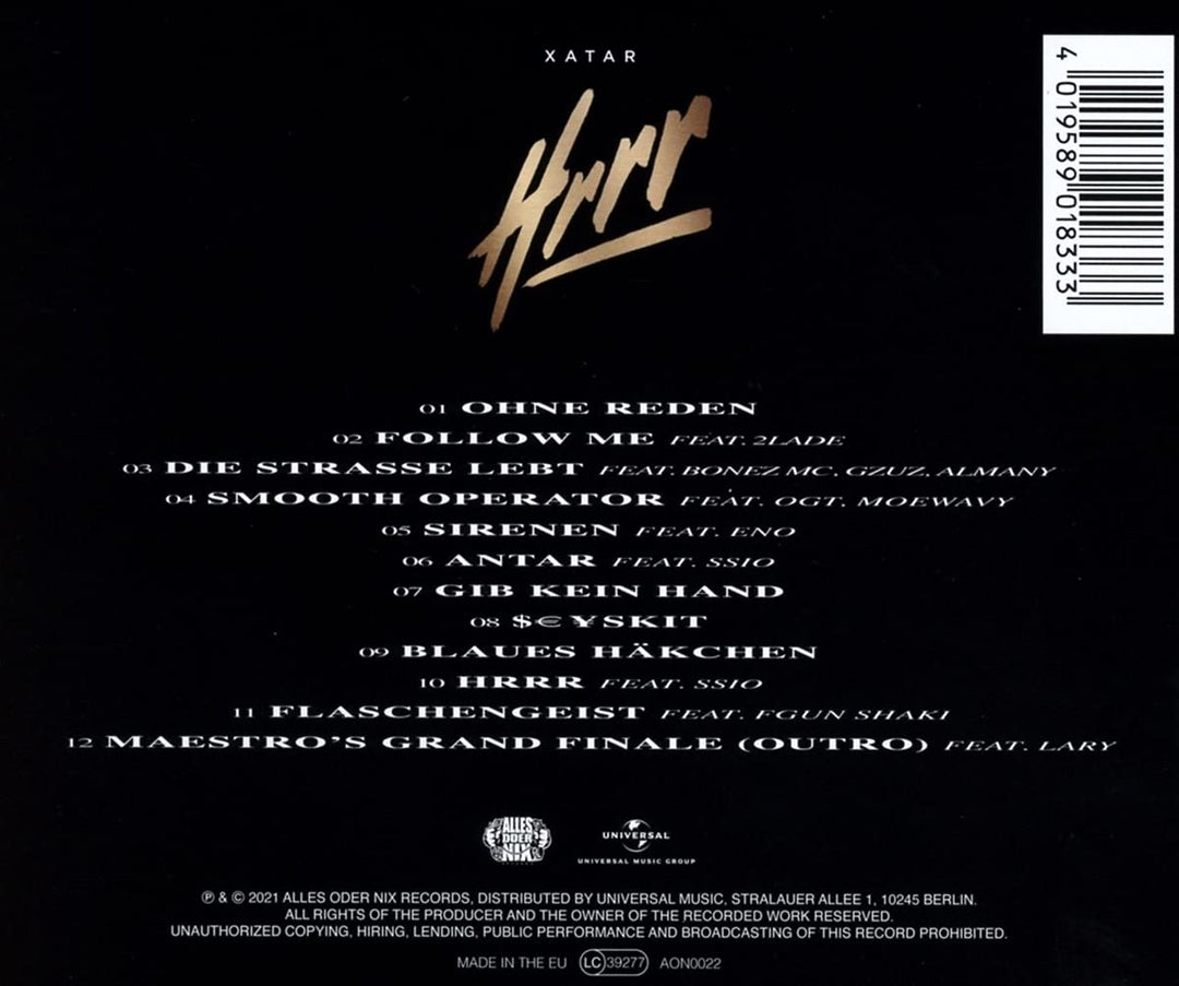 Hrrr (Ltd.Deluxe Box Small Size), Audio-CD