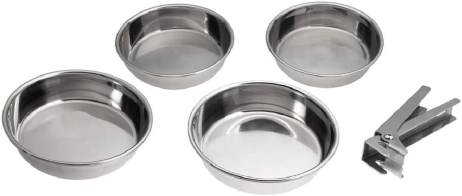 LotusGrill Pfännchen Set Pan-Set 5 TLG Zubehör Grillschale Accesoire