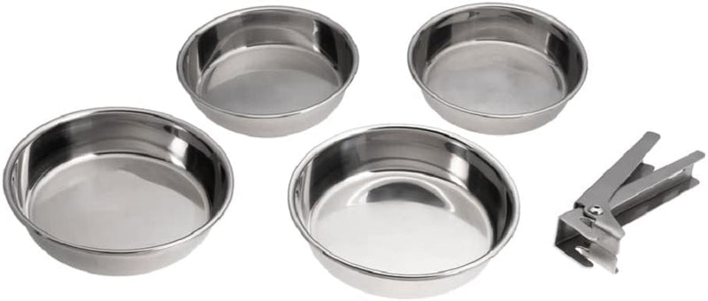 LotusGrill Pfännchen Set Pan-Set 5 TLG Zubehör Grillschale Accesoire