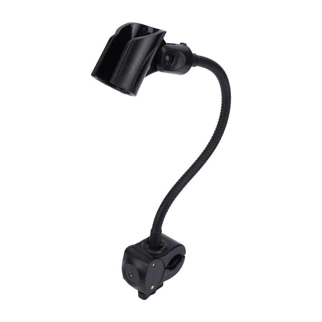 Flexible Mic Stand Mount Adjustable Goose Neck Microphone Stand Clamp Holder, Ideal for Musicians, S