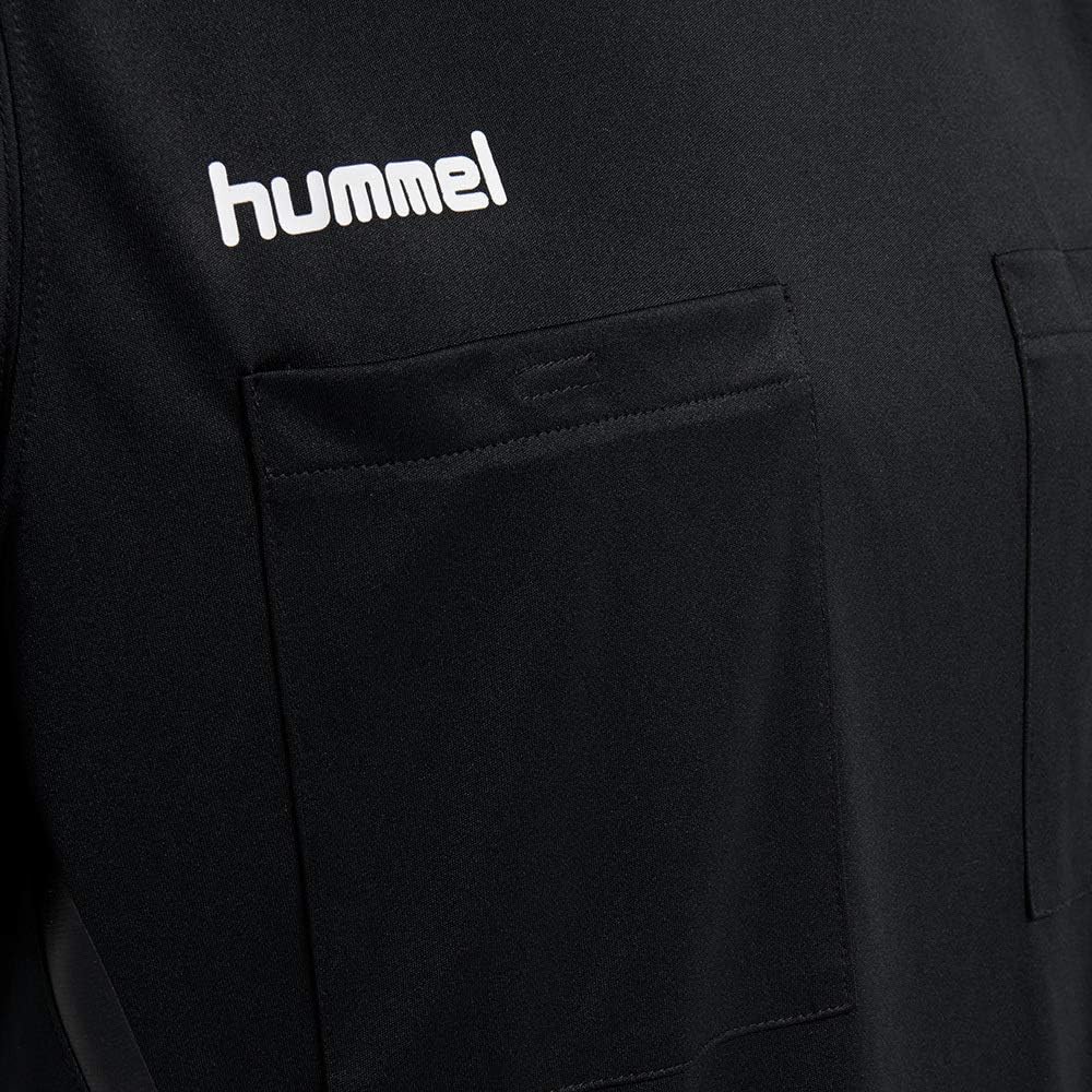 hummel Referee F3648 Schiedsrichter-Trikot, kurzärmelig Schwarz L, Schwarz L