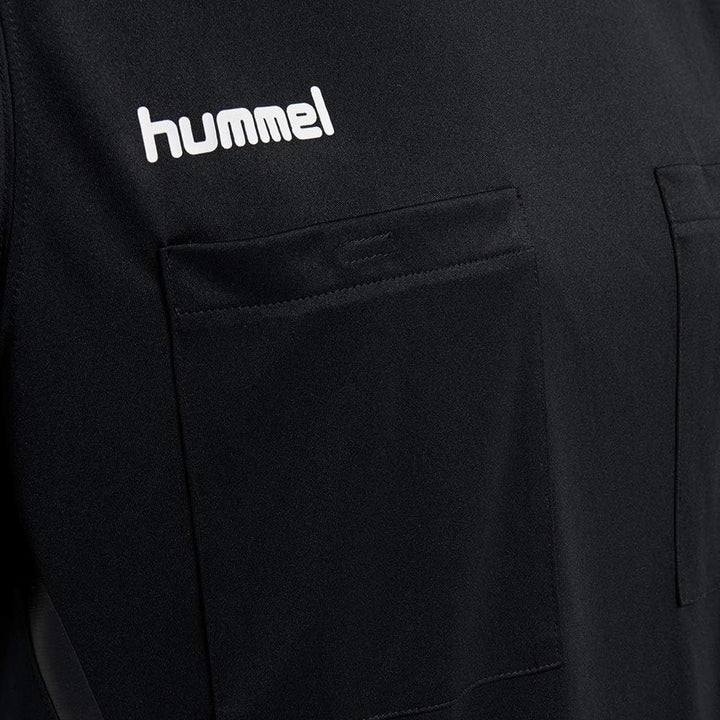 hummel Referee F3648 Schiedsrichter-Trikot, kurzärmelig Schwarz L, Schwarz L