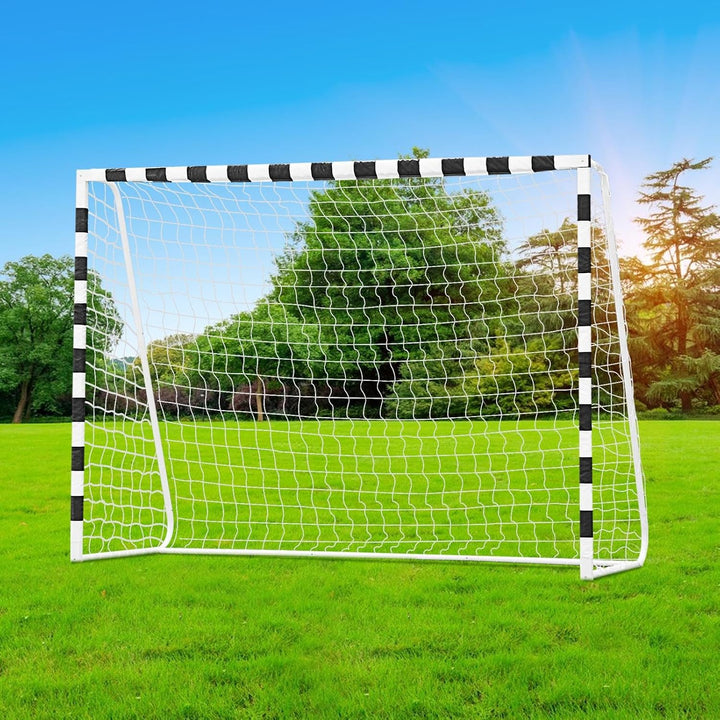 Trintion Fussballtor 3m x 2m - Tragbares, Robustes Allwetter-Tor für Garten, Innen und Aussen