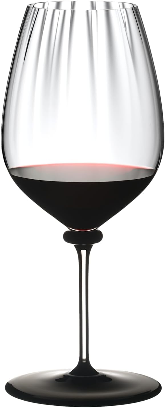 Riedel 4884/0 N Fatto A Mano Performance Cabernet Weinglas, 822 ml, transparent Cabernet-schwarzer S