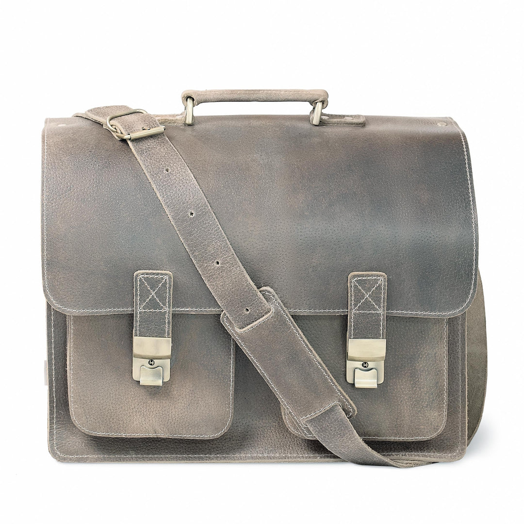 Grosse Aktentasche Lehrertasche Grösse XL aus Leder, für Damen und Herren, in verschiedenen Farben,