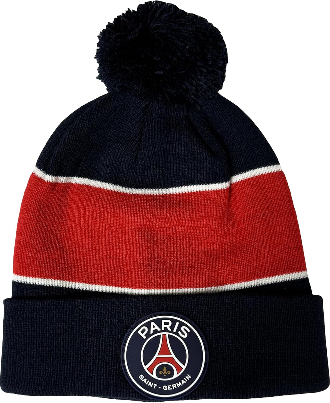 PARIS SAINT-GERMAIN Set Mütze + Halswärmer Fleece PSG – Offizielle Kollektion, blau, Einheitsgrösse