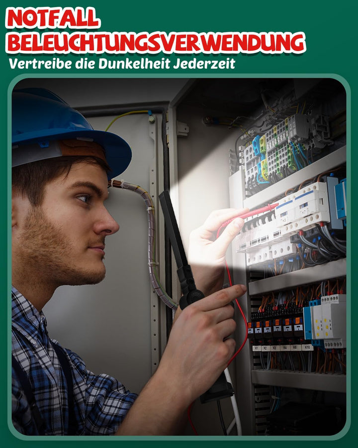 Coquimbo LED Arbeitsleuchte Werkstattlampe, Taschenlampe Aufladbar Werkstatt Handlampe Geschenke für