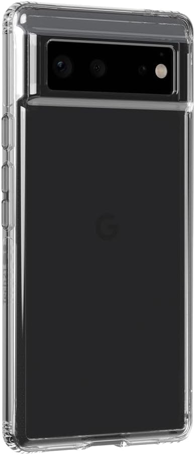 tech21 Evo Clear für Google Pixel 6 - Kristallklare Handyhülle mit 3,6 m Multi-Drop-Schutz Pixel 6 E