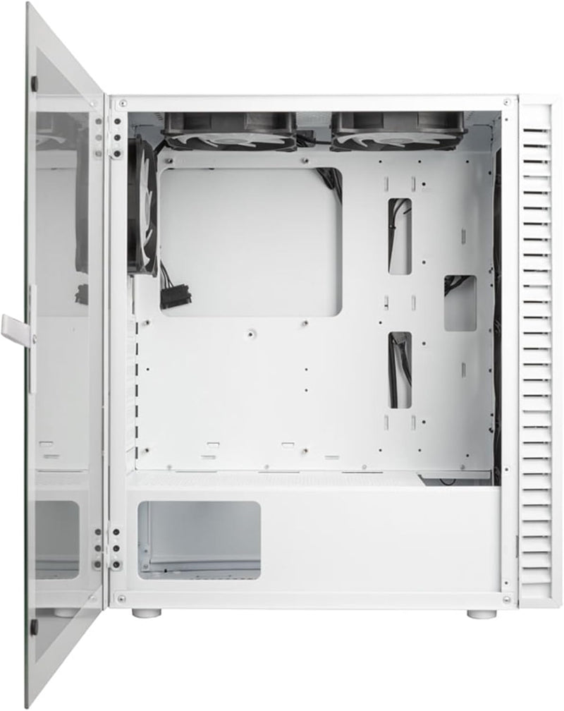Kolink Observatory HF Glass PC-Gehäuse, Sechs ARGB-Lüfter, 330 mm GPU-Freiheit, ATX-Motherboard, Gla