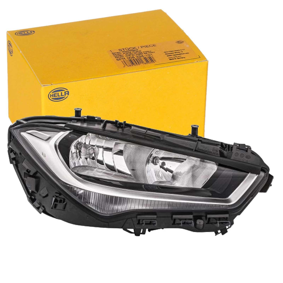 HELLA 1EG 015 086-021 Halogen-Hauptscheinwerfer - rechts - für u.a. Mercedes-Benz Cla (C118)