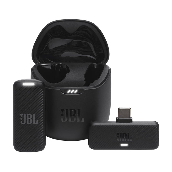 JBL Quantum Stream Wireless Mikrofon – Kabelloses Streaming-Mikrofon mit USB-C Anschluss für Android