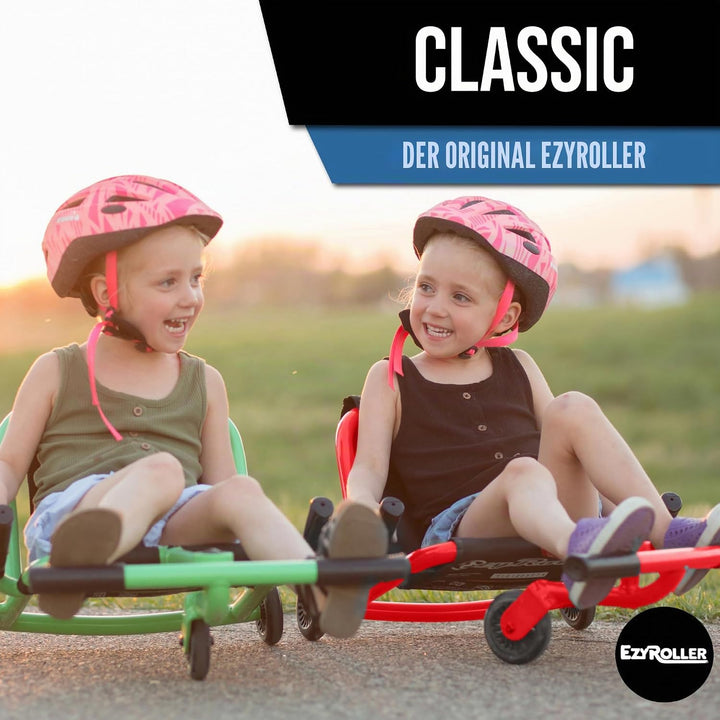 EzyRoller Classic Kinderfahrzeug Dreirad Sitz Spielzeug, Farbe: rot, Rot
