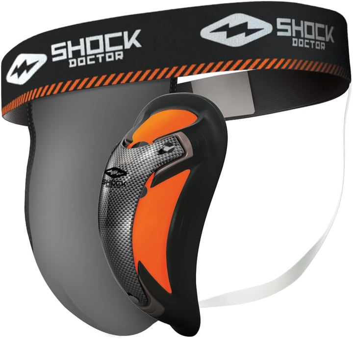 Shock Doctor Suspensorium mit Carbon Flexcup 329 VAS1 VAS2 Grey XL, Grey XL