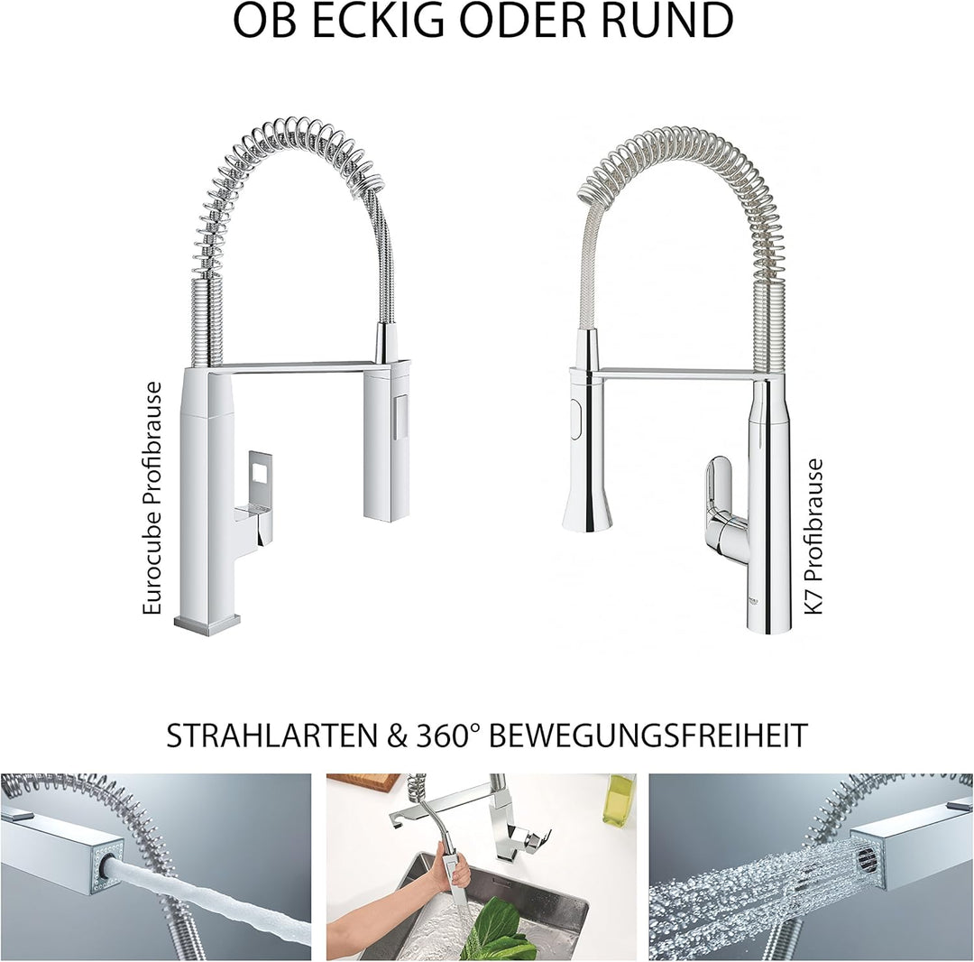 Grohe Einhand-Spültischbatterie, DN 15, 1 Stück, 31395DC0, Edelstahl